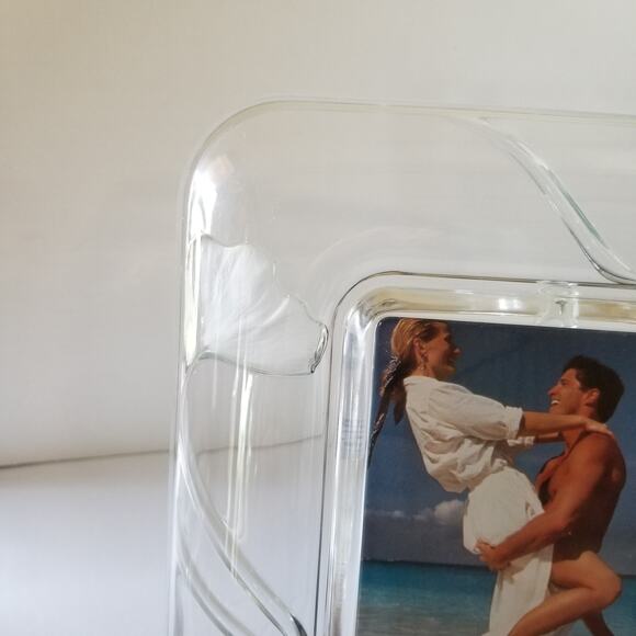 Mikasa glass picture frame 8x10 picture window 5 1/2 by 3 1/2 - Picture 9 of 12